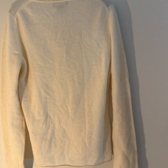 Vintage Lord & Taylor 100% Cashmere Sweater 🤍 | Cream | Size Large - Picture 4 of 4